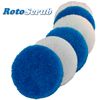 RotoScrub 6 Pack Multi-Purpose Scrub Pad Replacement Kit for use with RotoScrub Drill Accessories