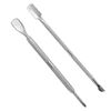 TRIXES Cuticle Care Kit - 3 Piece - Cuticle Cutters Nipper - Pushers and Tidy - Stainless Steel - Cuticle Remover Tool Set