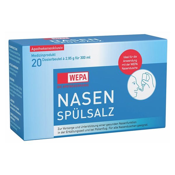 WEPA Nasenspülsalz 20X2,95 g