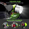 2Pack Scuba Diving LED Headlamp Yellow + White Light Underwater 262ft Waterproof