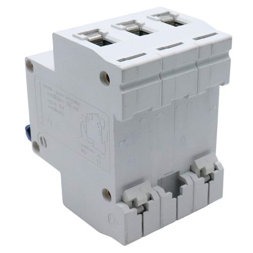 Xiaoyztan Miniature Circuit Breaker, AC 400V 6Amp, 3P DIN Rail Mount, Thermal Magnetic Trip MCB for Household Appliance Circuit Security Protection (C6 Rating)