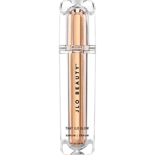 JLO BEAUTY That JLo Glow Serum | Dewy Skin Care Helps to Visibly Tighten, Lift, Hydrate, Plump and Brighten, Made with Niacinamide and Squalane