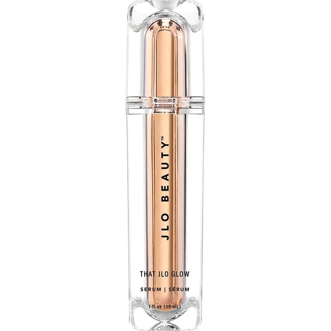 JLO BEAUTY That JLo Glow Serum | Dewy Skin Care Helps to Visibly Tighten, Lift, Hydrate, Plump and Brighten, Made with Niacinamide and Squalane