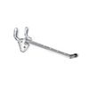 Azar Displays 800074-CLR 4-Inch Plastic Hook, 50-Pack,Clear
