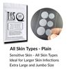 EXTRA LARGE/JUMBO Dots For Large Acne Zits, Boils, Larger Spot Patches PLAIN