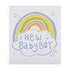 Hallmark Congratulations Baby Boy Card - Fun Rainbow Design