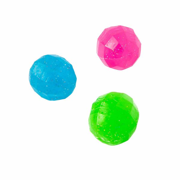 Disco Ball Bouncy Balls, Birthday, Toys, 12 Pieces