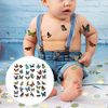 6 Sheets Butterfly Temporary Tattoos, Colorful Butterfly Tattoo Stickers Waterproof Self-Adhesive Tattoos for Women Girls Daily Makeup Birthday Party Carnival (Mixed Styles)