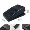 RAAKIMO Foot Pedal, USB Foot Pedal Switch, Mouse Control, Keyboard Control, Multi-Function Foot Switch Pedal, Plug and Play, PC, PC, Connection, Mouse, USB Foot Switch