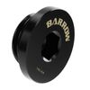 Barrow G1/4" Thin Stop Plug Fitting, Internal Hex Socket, Black
