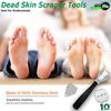 INSTUMAX® Cuticle Dead Skin Scraper Foot Corn Scraper Callus remover with 1blade