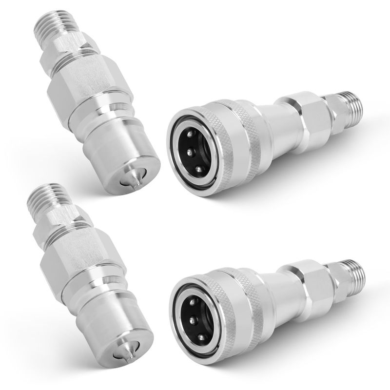 M14-M16 Hydraulic Adapter,Quick Coupling Connector for AGT Mini ...