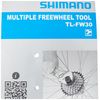 Shimano TL-FW30 Multiple Freewheel Tool, Black
