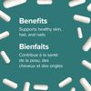 Webber Naturals Biotin 5000 mcg, 60 Vegetarian Capsules