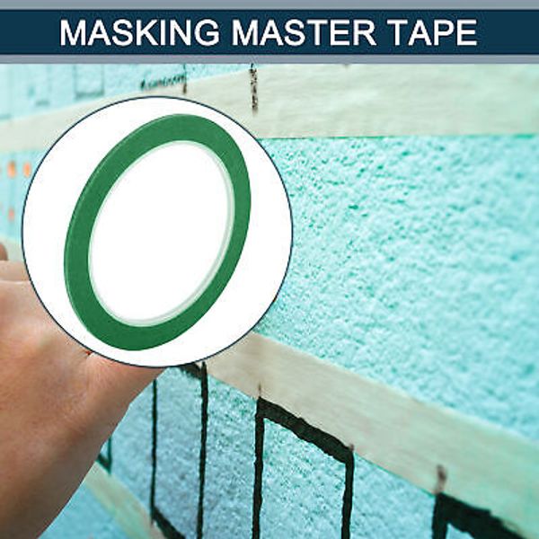 Painters Tape 27.34 Yards x 0.12 Inches x 140 um Masking Master Tape Green