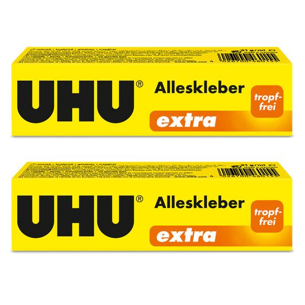 UHU 1646015 – Extra All-Purpose Adhesive (Pack of 2)