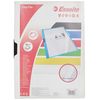 Esselte Clip Folder, fits up to 30 A4 Sheets, Flexible Plastic, VIVIDA Range A4 White