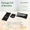 Cloudfield Anti Blue Light Glasses - Non Prescription, Durable with Case