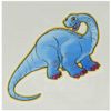 Rhode Island Novelty 2" CUTE DINOSAUR TATTOO