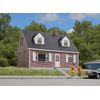 Cornerstone Walthers Brick Cape Cod House Train