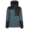 Stoic Men's MountainWool AsplidenSt. II Ski Jacket, Slate Grey / Black
