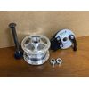 Sturmey Archer X-SD 70mm Front Drum Brake Hub Kit Solid Axle 32H Silver  *Rare*