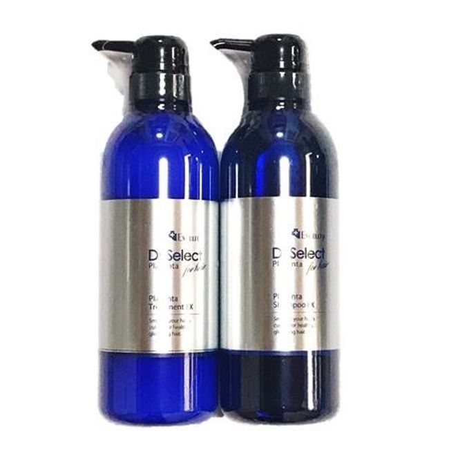 Dr.Select Placenta Shampoo EX (main unit) 500ml + Placenta Treatment EX (main unit) 500ml Salon exclusive product Authenticity guaranteed  for orders placed before 12pm