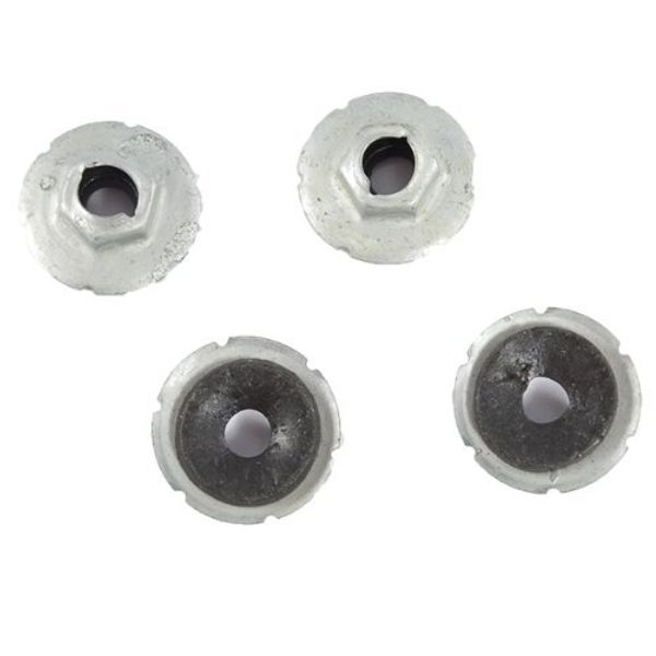 1991-1993 Mustang Quarter Panel Body Side Molding Nuts & Washers 4pc