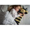 Warmies 3D Hot Water Bottle - Bee, Black & Yellow (SBOT-BEE-1), Medium