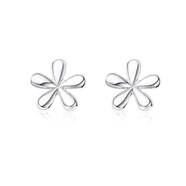 925 Sterling Silver Tiny Flower Stud Earrings, Hypoallergenic Cute Daisy Mini Sleeper Stud Earrings for Women Girls