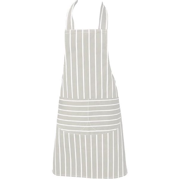 Clay Roberts Chefs Apron, Grey, Cooking and Baking Apron for Men and Women, Double Pockets, Kitchen Aprons, Butchers Apron, BBQ & Catering Bibs, Apron, Kitchen Apron, Cooking Apron, Tabards