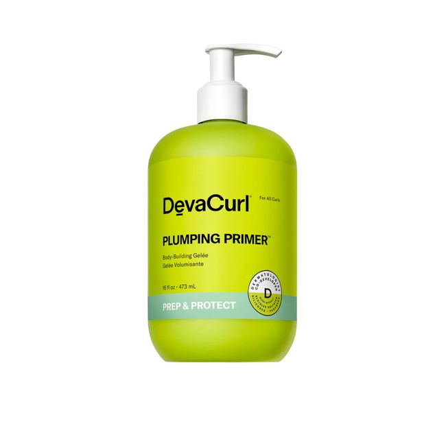 DevaCurl Plumping Primer Body-Building Gelée, Cozy Getaway, 16 fl. oz.