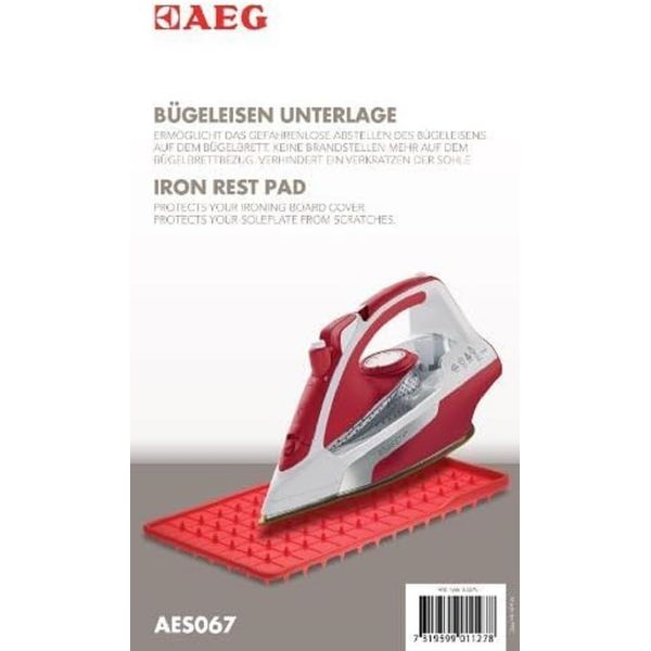 Aeg AES067/Iron Silicone – /Rack, Ironing Dock Iron & Ironing Boards up Steam Ironing Insulating Mat