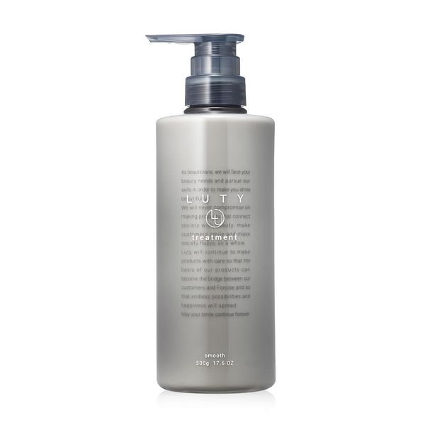 LUTY Rooty Treatment, Beauty Salon Exclusive Product, Rinse Out, Damage Care, Smooth, 17.6 oz (500 g)