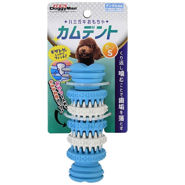 Doggy Man Toothpaste Toy Cament Bone S (For Dogs)