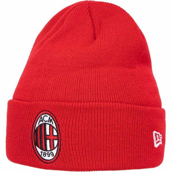 New Era Cuff Core Milan Beanie, red