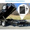 Solar Battery Charger Maintainer,  15W Solar Panel Kit for Dump Trailer Built-In