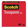 3M Scotch Transparent Tape, 1/2" x 2592", 1/Roll - Model 600