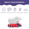 Healthycell Bioactive Multi, Essential Liquid Gel Multivitamin for Women, Men, Supports Brain, Heart, Immunity, Energy, Skin, Hair with Vitamin D3, B12, A, E, K, C, B Vitamins, MICROGEL (30 Gel Packs)