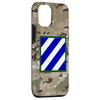 iPhone 14 3rd Infantry Division (ID) Patch Case - Multicam Camo Camouflage