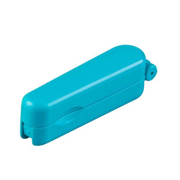 Iwatari Ryo 1-17018A-18 Folding Toothbrush, Mini Mo, Made in Japan, Blue, Stored: 0.8 x 2.6 x 0.6 inches (2 x 6.7 x 1.6 cm)