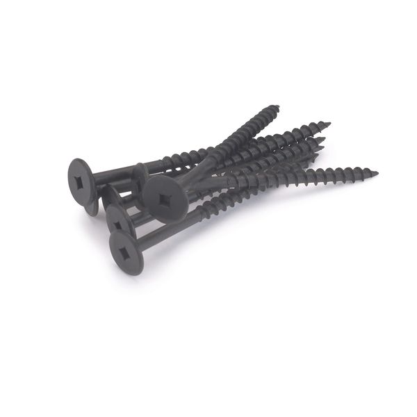 Fastcap Powerhead Cabinet Installation Screws Black 2-1/2" 50-piece