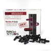 Rackstuds - DUO50 1RU Series II Rack Mount Solution - Effortless Cage Nut & Screw Alternative, Essential Network Rack Studs Network Tools, Safest Server Rack Solution, Hardware Nuts, 50-Pack Universal