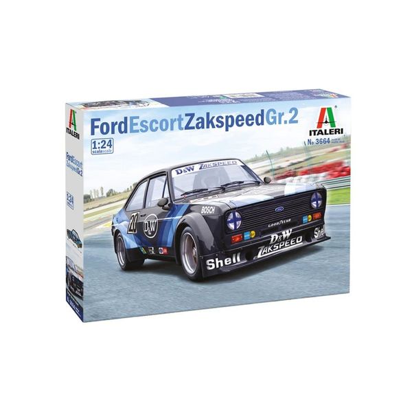 ITALERI IT3664 1/24 Ford Escort Zakspeed Gr.2 Plastic Model