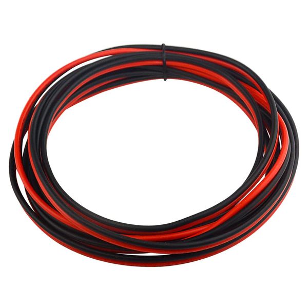 WMYCONGCONG 16AWG Silicone Wire 6M Black and 6M Red Flexible Tinned Copper Cable Soft Silicone Wire for Wiring Cars, Batteries, Lamps, Appliances, Electronics, and More