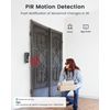 ieGeek 2K Doorbell Camera Wireless with Adjustable Doorbell Angle Mount,2.4Ghz
