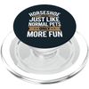 Horseshoe Crabs Owner PopSockets PopGrip for MagSafe