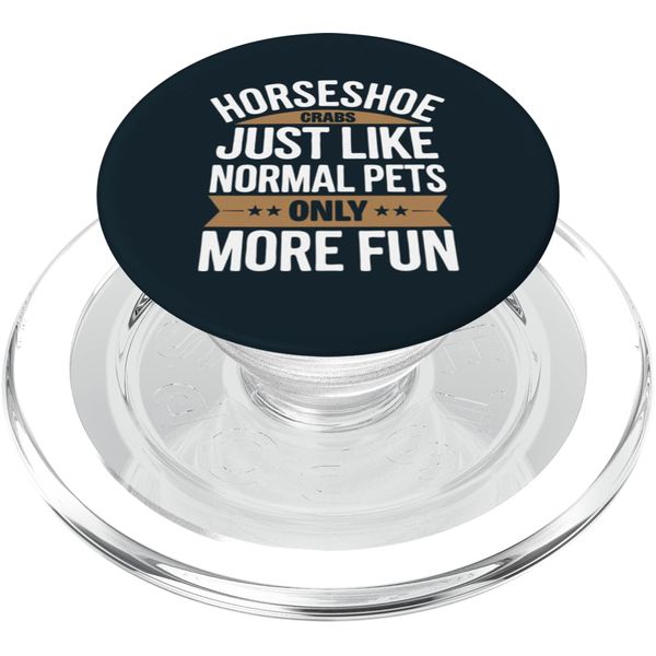 Horseshoe Crabs Owner PopSockets PopGrip for MagSafe