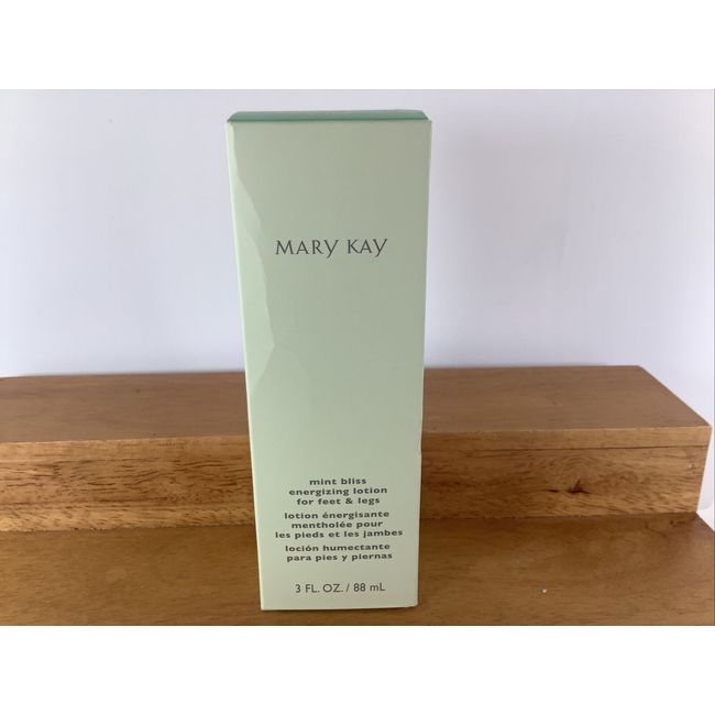 NEW Mary Kay Mint Bliss Energizing Lotion For Feet & Legs 3 oz FREE SHIP