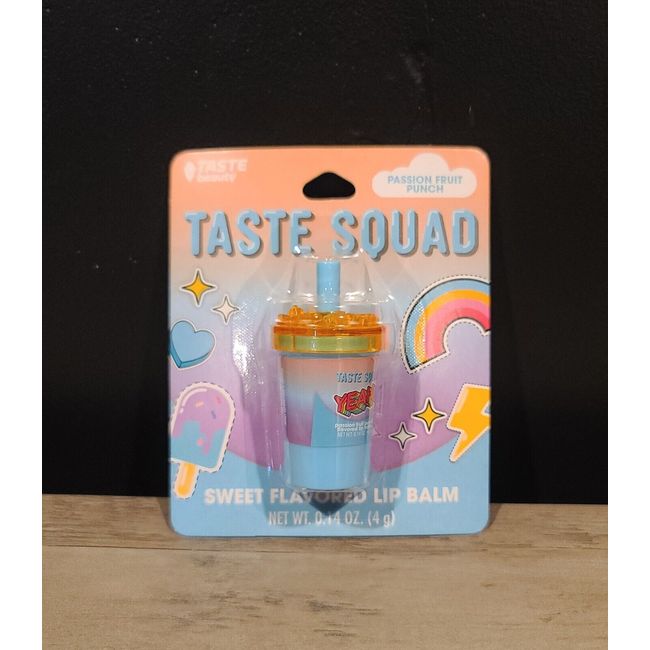 New Sealed Taste Squad Drink Passion Fruit Punch Lip Balm * READ DETAILS